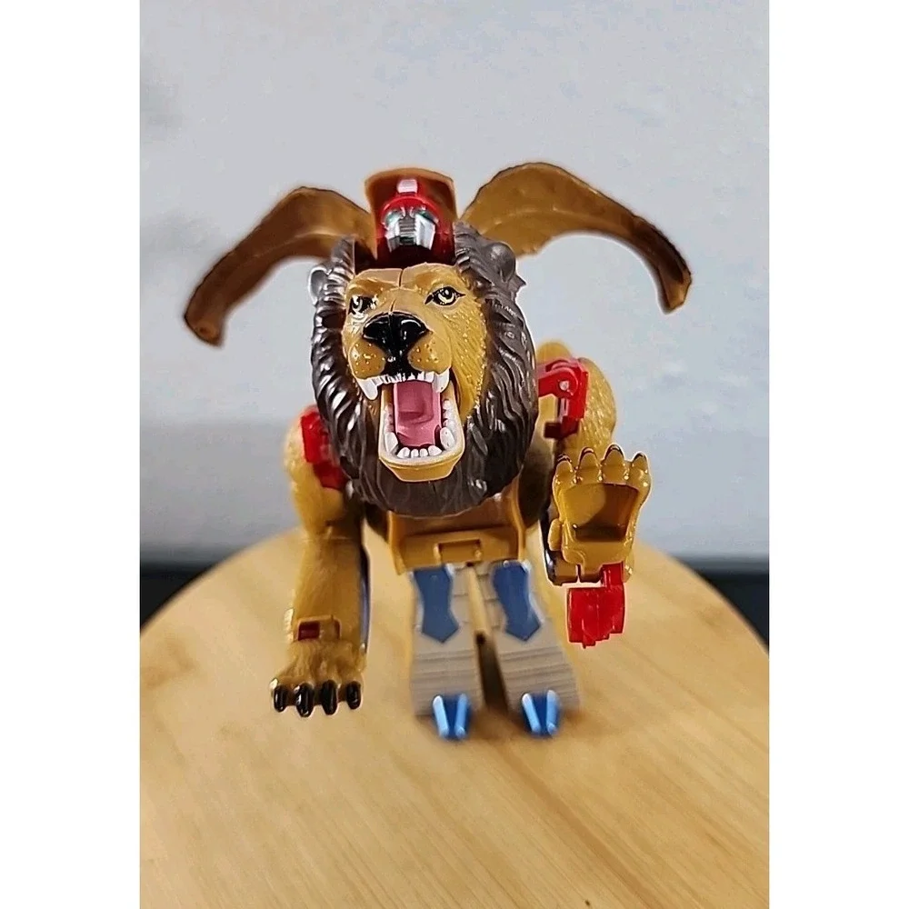 VINTAGE ACCO TRANSFORMERS 5''‎ LION ULTRA MISSION JUNGLE HERO ROBOT BEAST WARS
